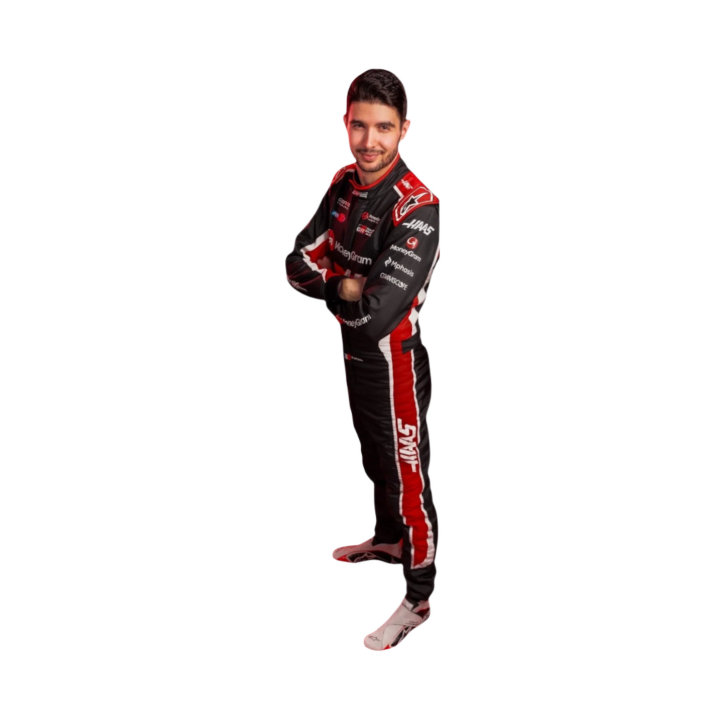 2025 Ollie Bearman Haas F1 Team Race Suit - Ex Race Gear