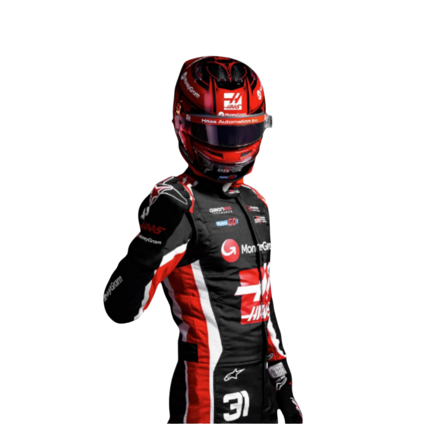 2025 Ollie Bearman Haas F1 Team Race Suit - Ex Race Gear