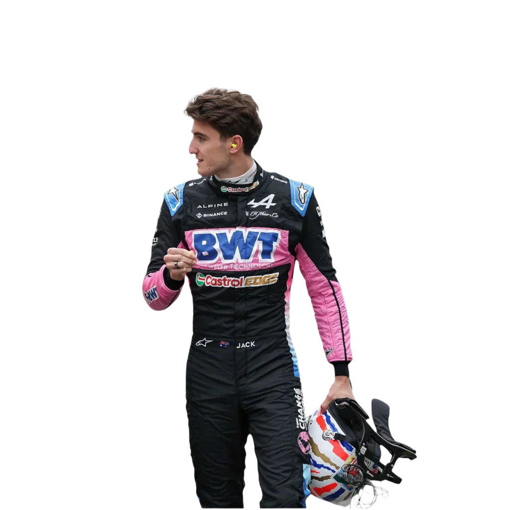 New 2025 Jack Doohan Alpine F1 Race Suit – Official Replica ~ Ex Race Gear