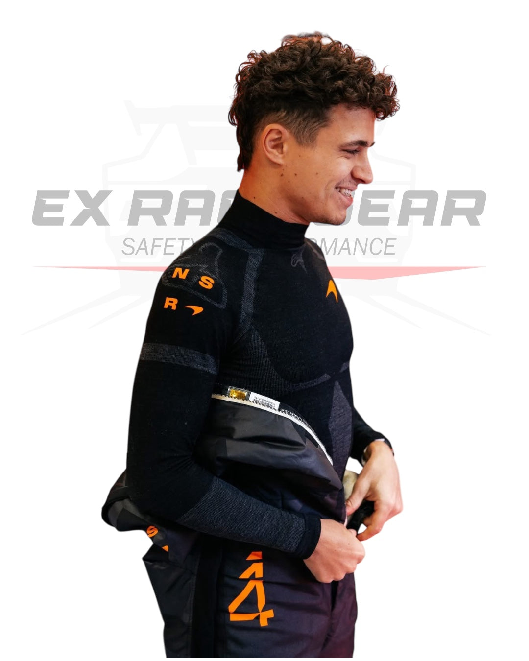 2025 Lando Norris McLaren Racing Race Suit_Ex Race Gear