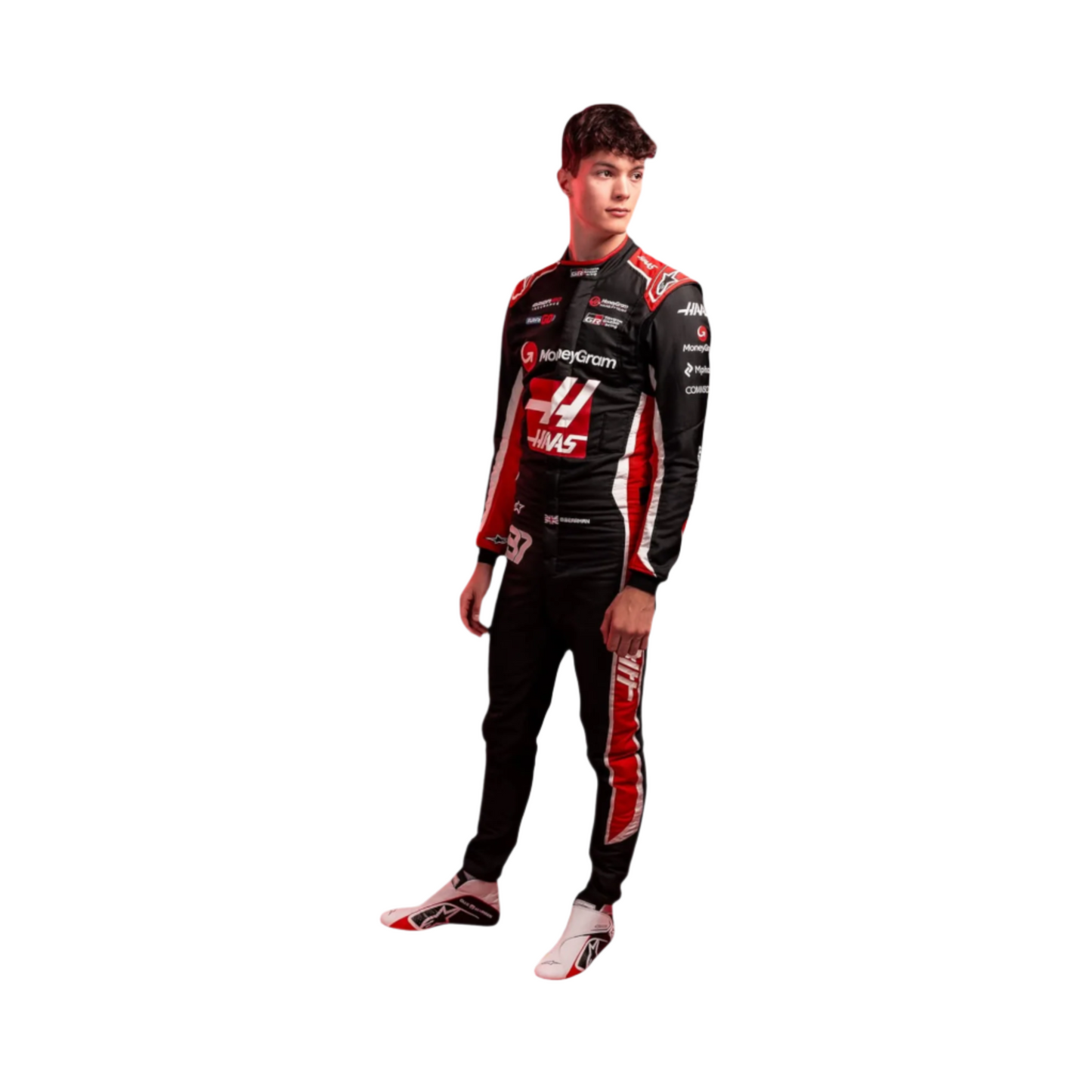 2025 Ollie Bearman Haas F1 Team Race Suit - Ex Race Gear