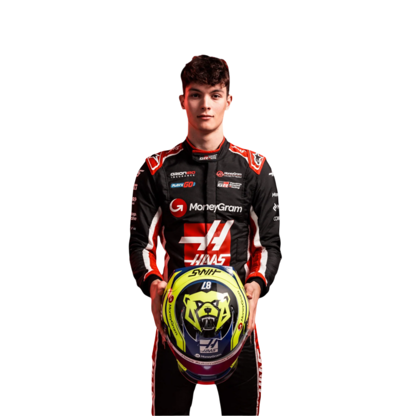 2025 Ollie Bearman Haas F1 Team Race Suit - Ex Race Gear