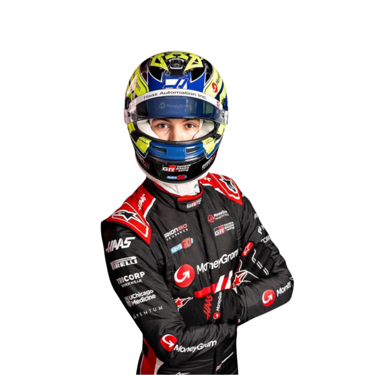 2025 Ollie Bearman Haas F1 Team Race Suit - Ex Race Gear
