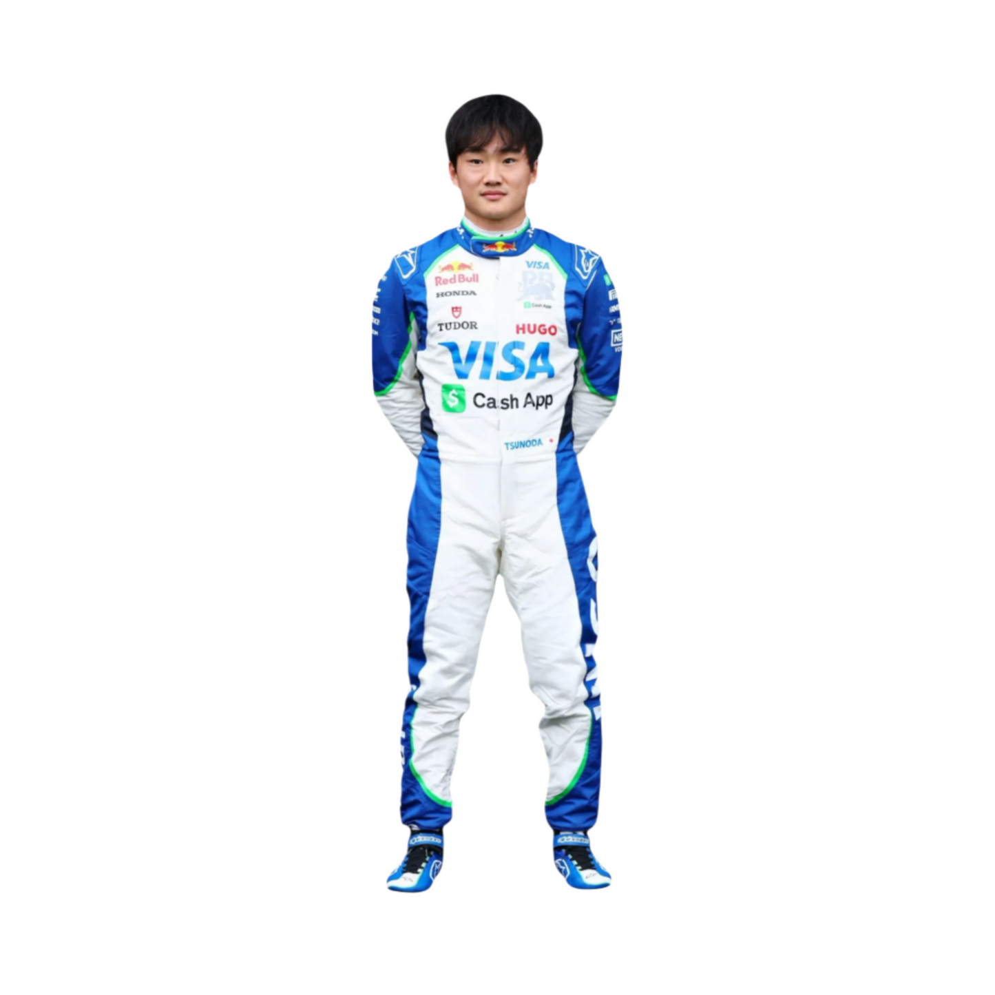 2025 Yuki Tsunoda Alphatauri Race Suit Ex Race Gear