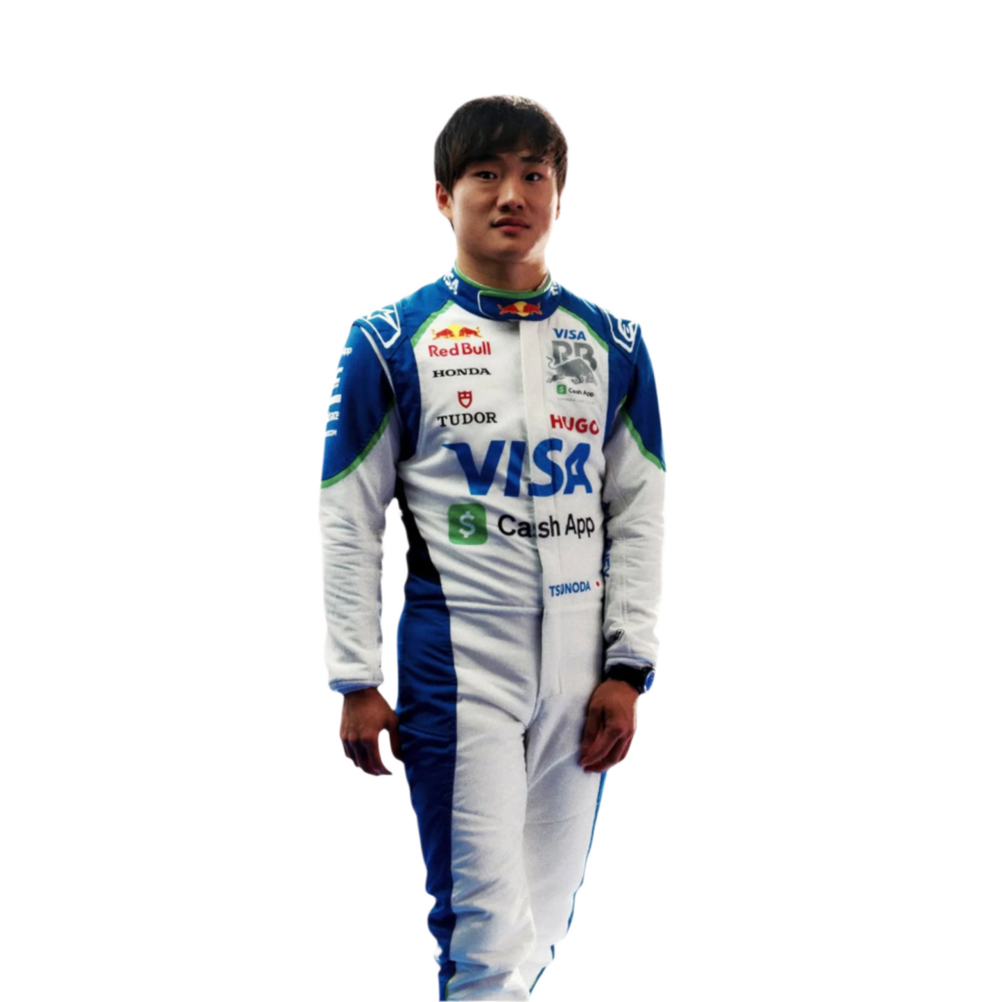 2025 Yuki Tsunoda Alphatauri Race Suit Ex Race Gear