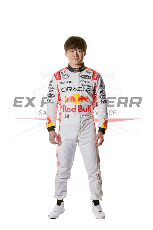2025 Yuki Tsunoda Red Bull Racing Japanese GP Race Suit Ex Race Gear