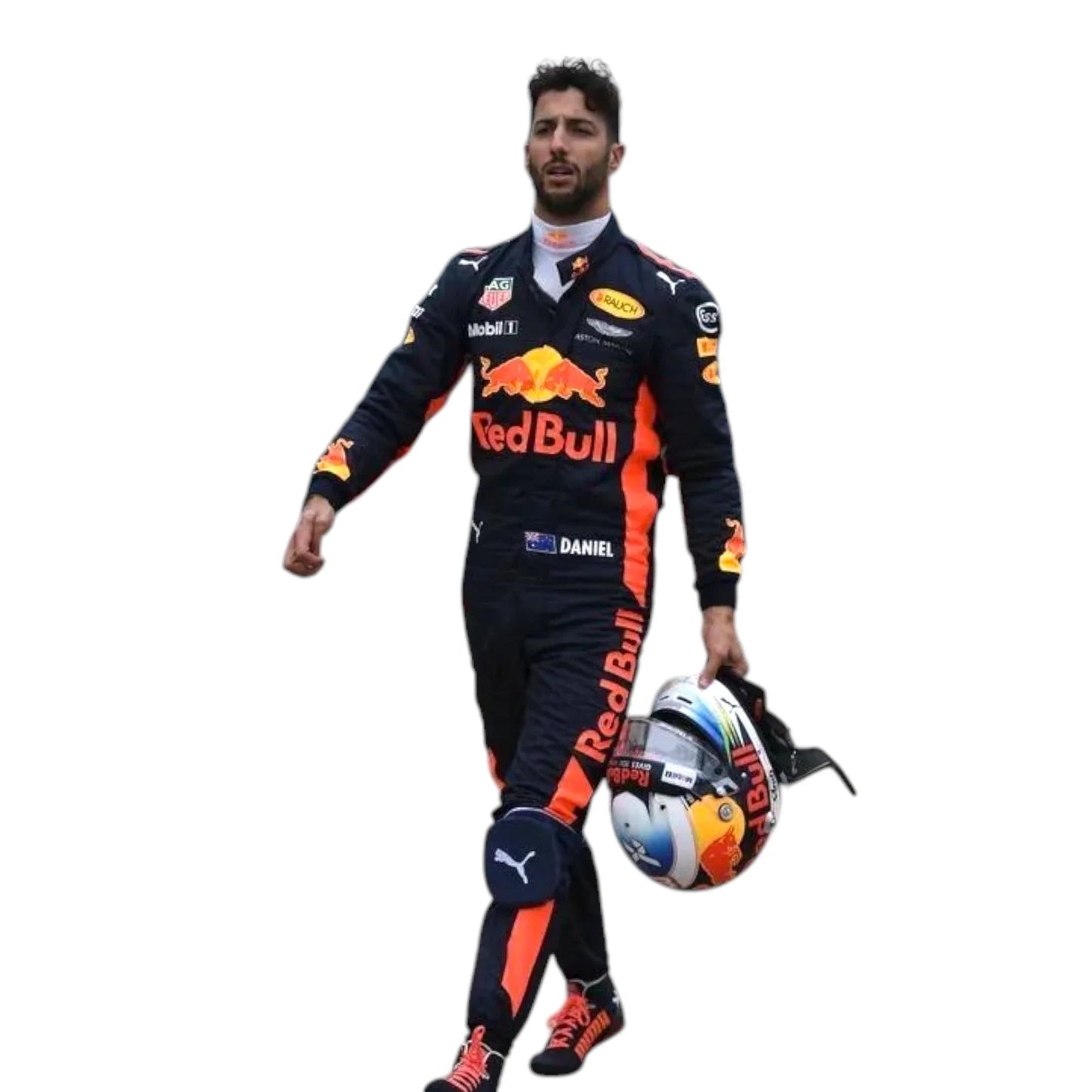 2017 Daniel Ricciardo Formula 1 Race Suit Mexico GP Ex Race Gear
