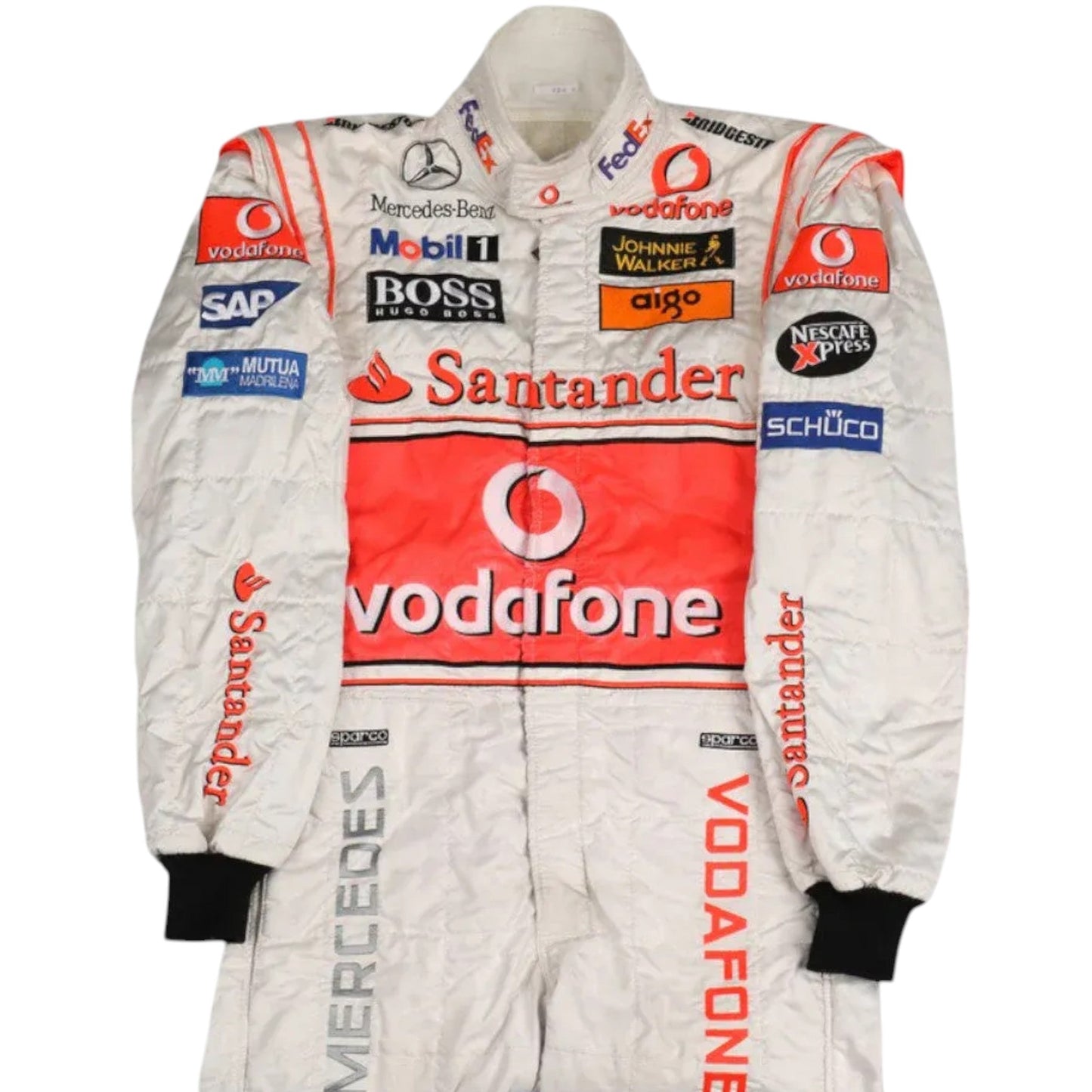 2007 Fernando Alonso Mclaren F1 Embroidered Racing Suit Rustle Racewears
