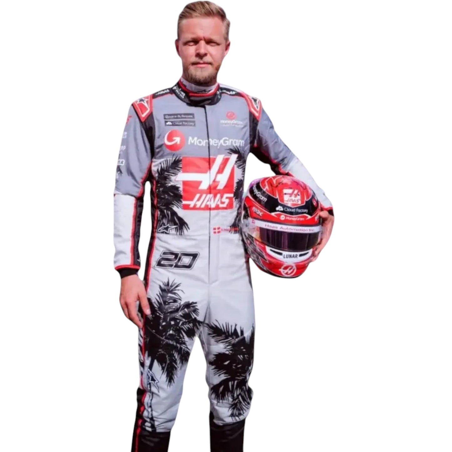 2023 Kevin Magnussen F1 Team Race Suit - Miami GP Ex Race Gear