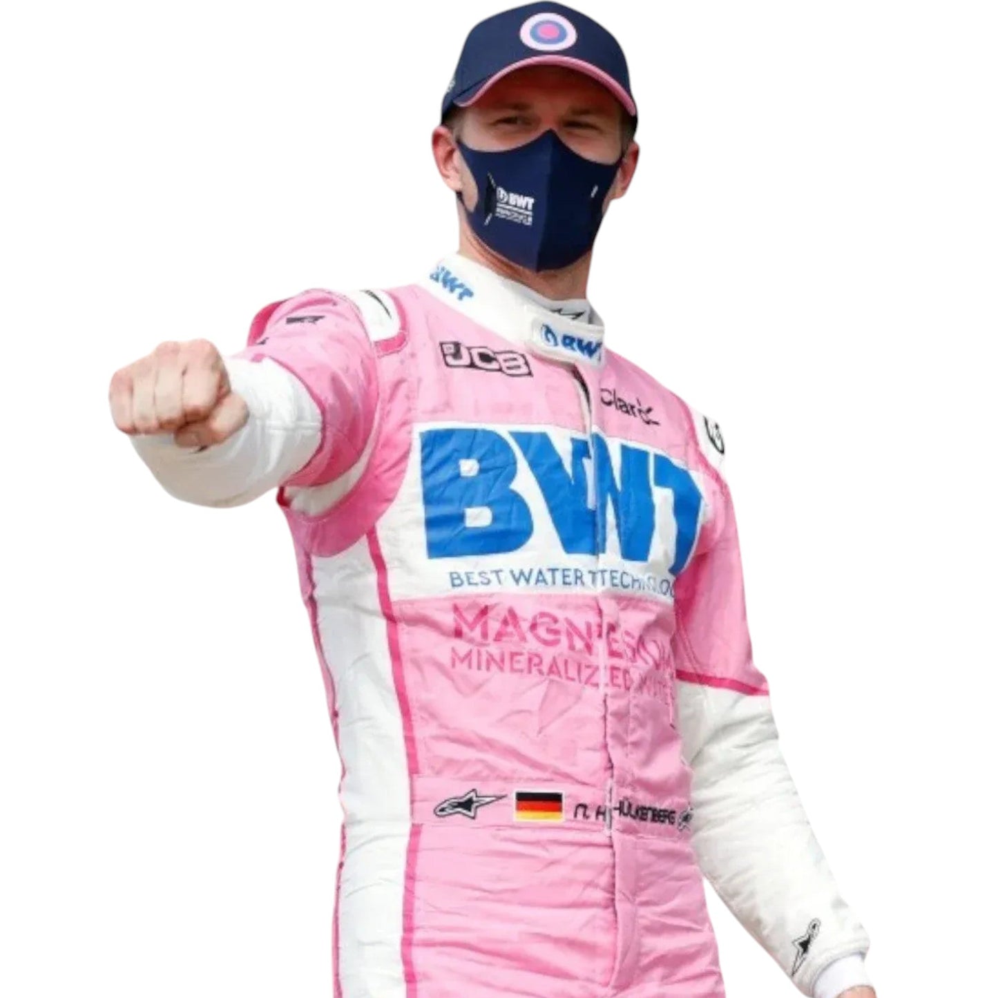 2021 Nico Hulkenberg BWT F1 Race Suit Ex Race Gear