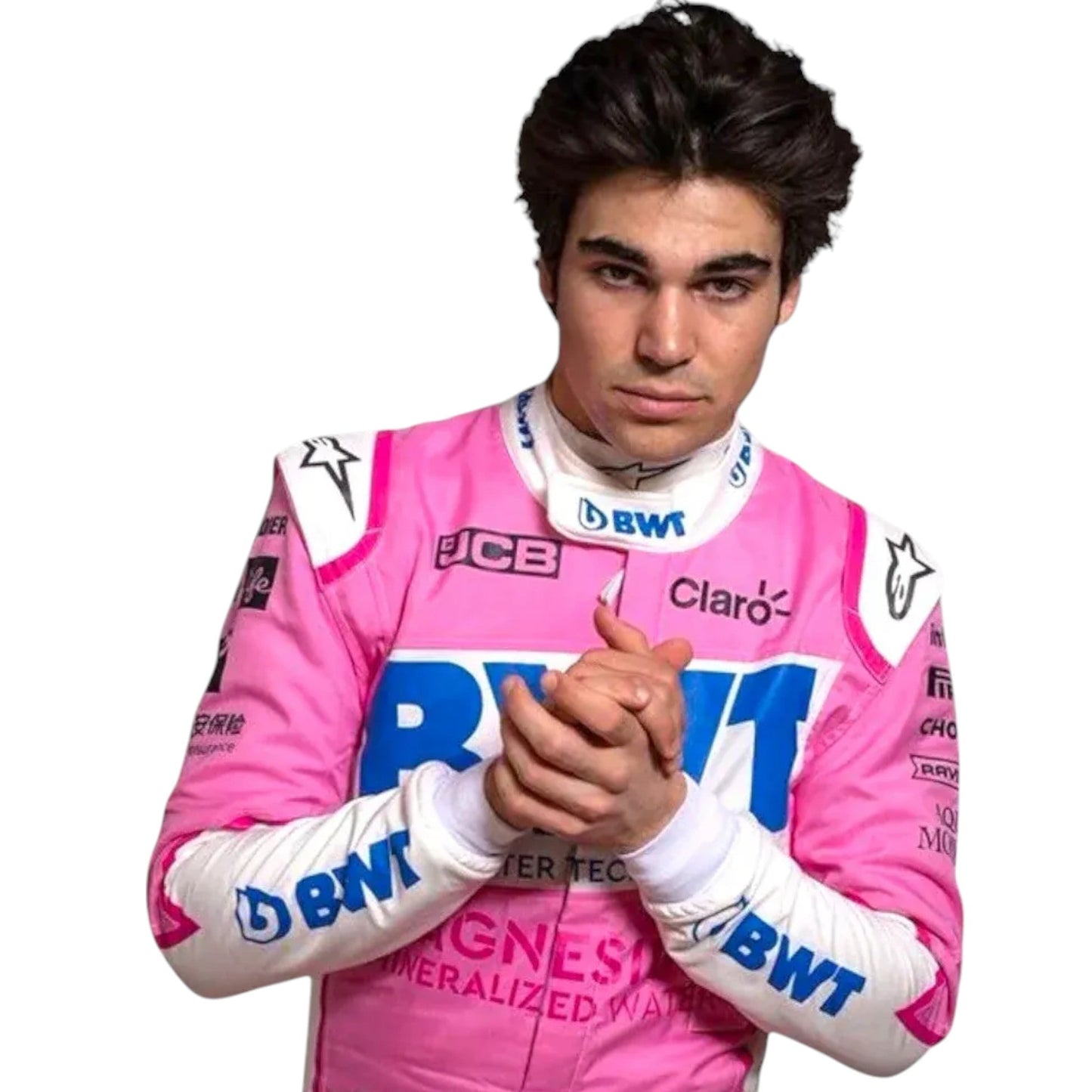 2020 Lance Stroll BWT Alpine F1 Team Racing Suit Replica Ex Race Gear