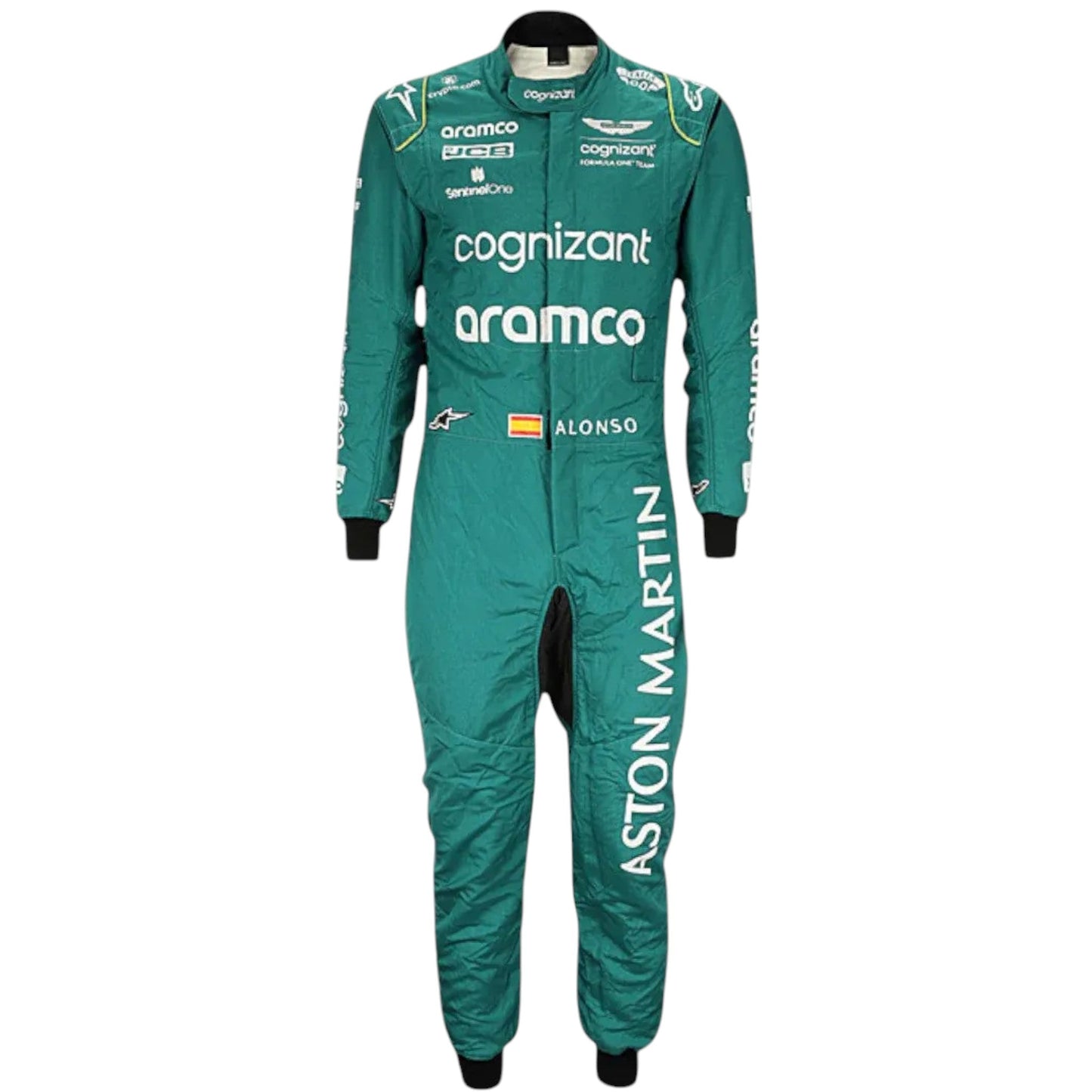 2023 Fernando Alonso F1 Team Aston Martin Race Suit Replica Ex Race Gear