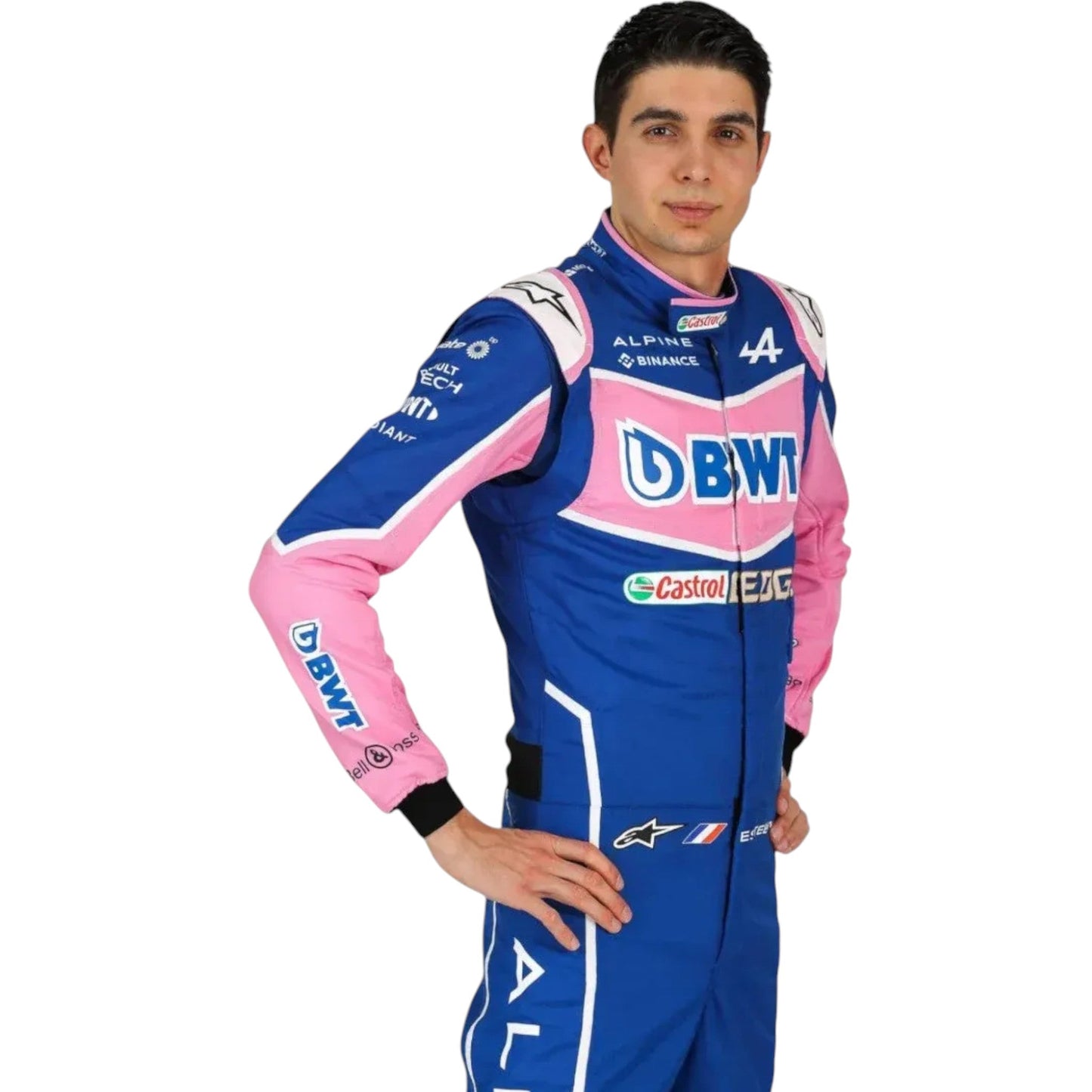 2022 Esteban Ocon BWT F1 Team Race Suit Ex Race Gear