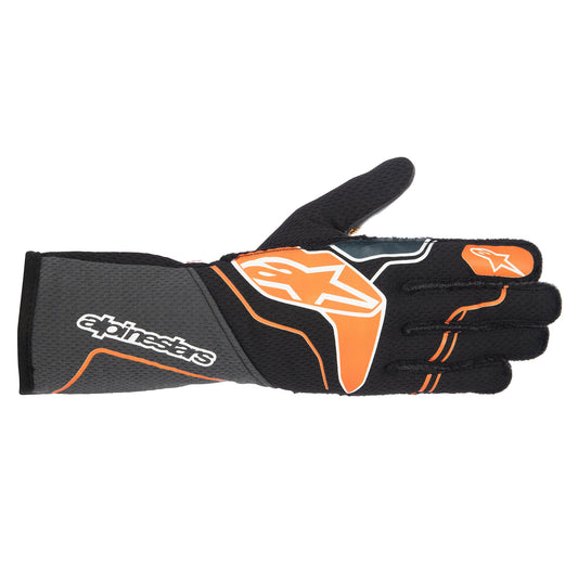 Alpinestars ZX Glove v3 Black and Orange Fluro Chicane Racewear