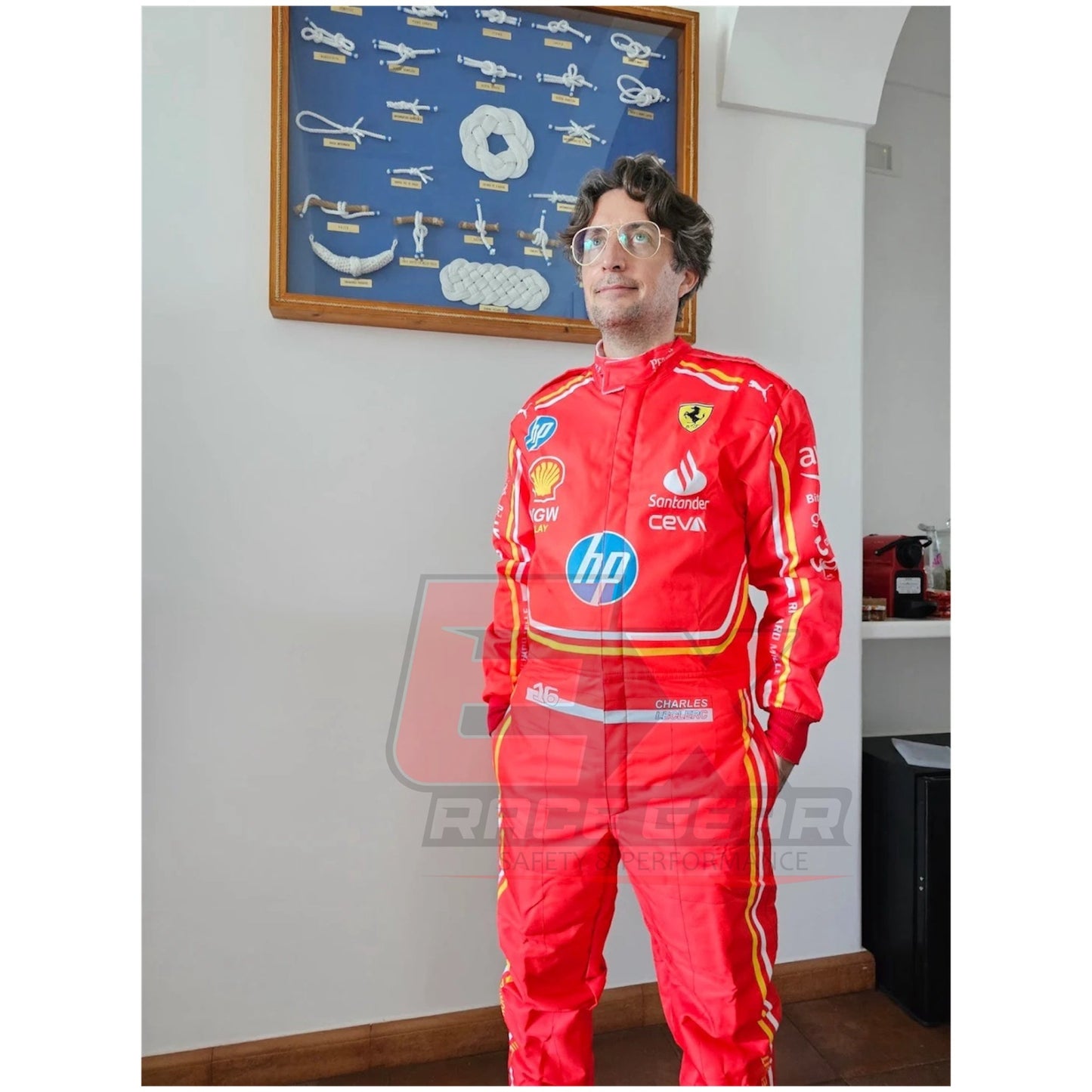 Charles Leclerc Replica Race Suit | Scuderia Ferrari HP | Client Feedback Ex Race Gear