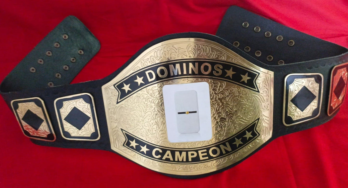 Custom Domino Wrestling Belt Logo Championship Belt Customize Wrestling Belts
