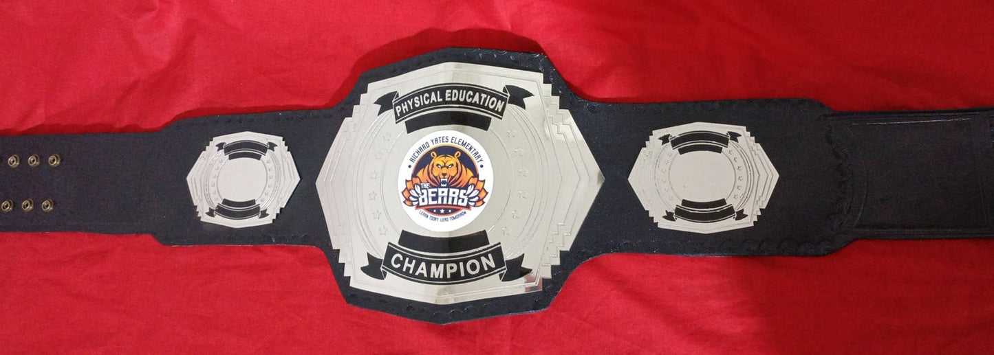 Custom Bear Logo Wrestling Championship Belt Customize Wrestling Belts