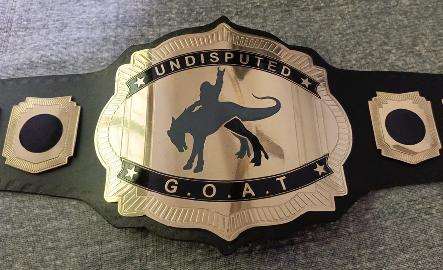 Custom Riding Dragon Championship Belt poshleathers-14b7