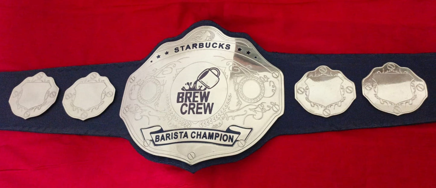 Custom Coffee Mug Wrestling Championship Belt poshleathers-14b7