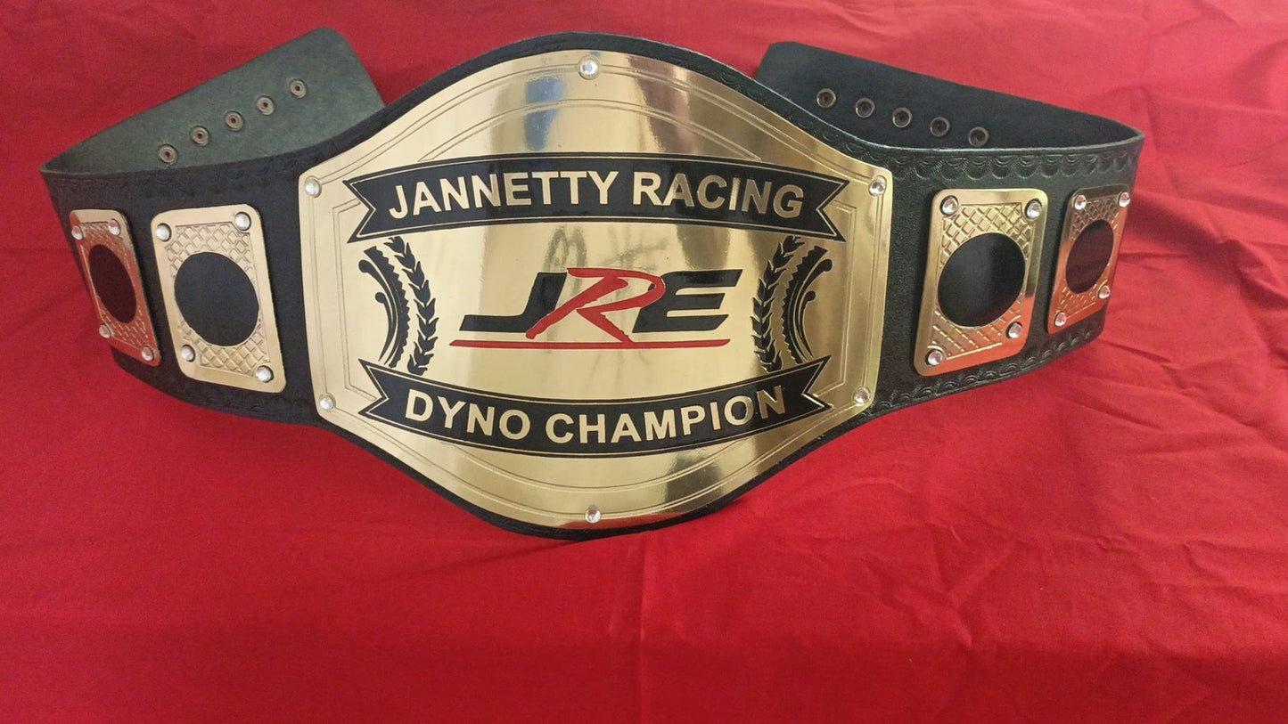 Custom Name and JRE Logo Wrestling Championship Belt poshleathers-14b7