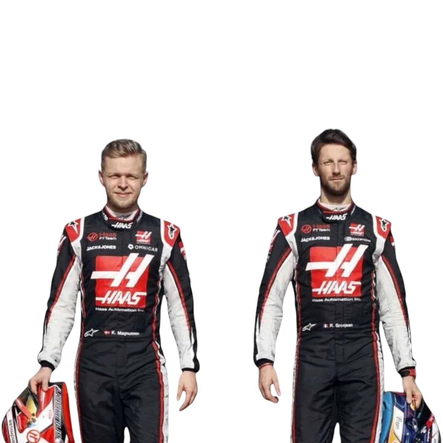 2020 Kevin Magnussen Haas Team F1 Race Suit Ex Race Gear