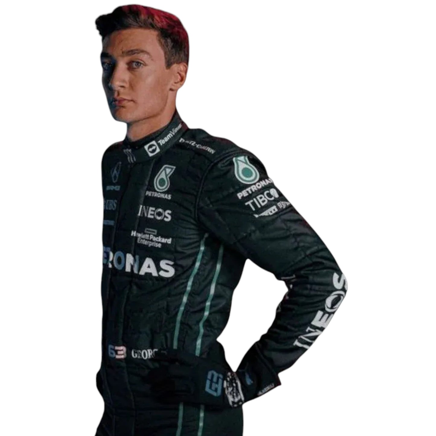 2022 George Russell Mercedes AMG F1 Replica Race Suit Ex Race Gear