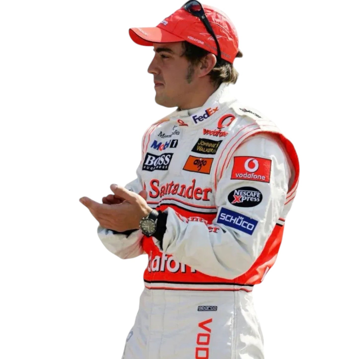 2007 Fernando Alonso McLean F1 Embroidery Race Suit Rustle Racewears