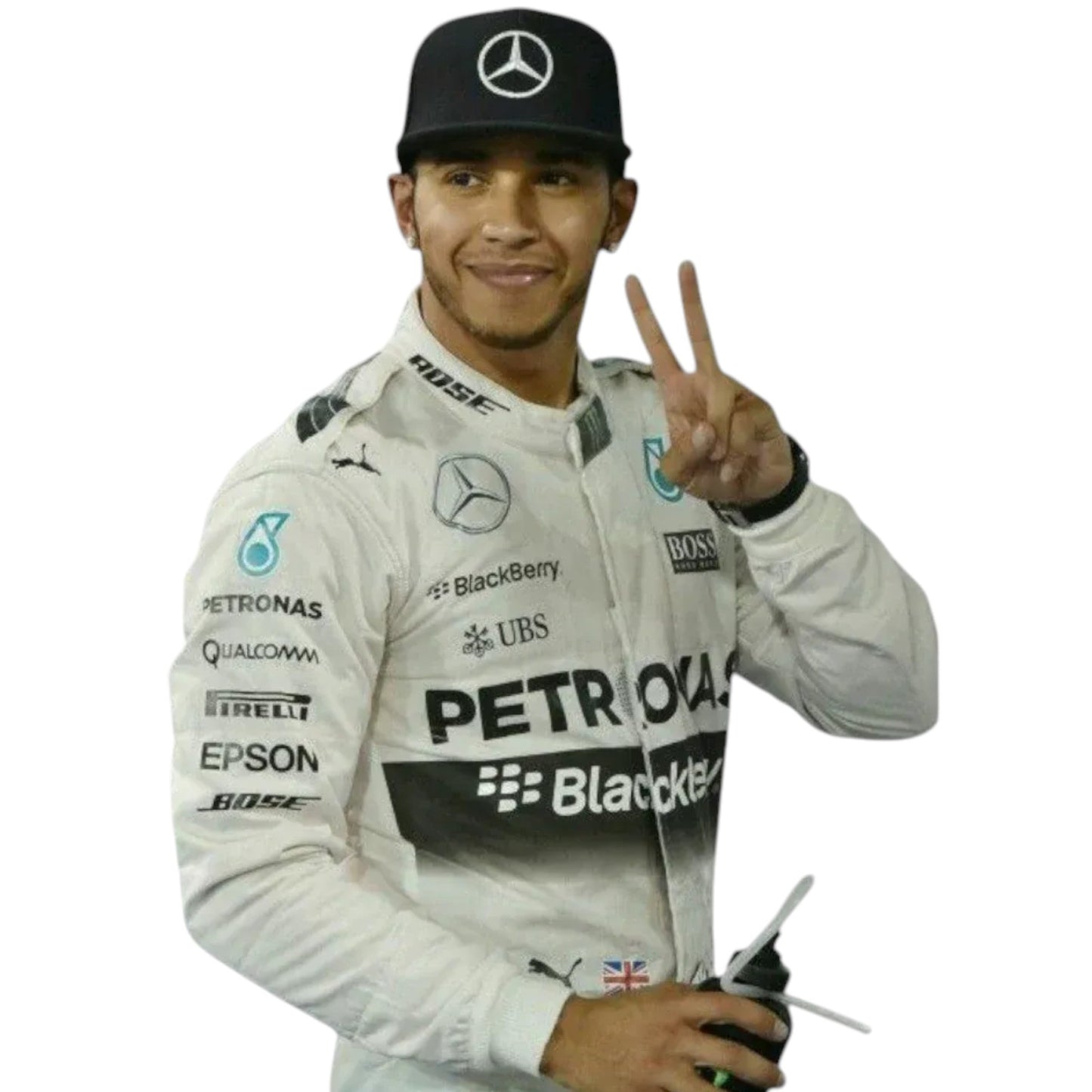 2014 Lewis Hamilton Petronas Mercedes F1 Race Suit Rustle Racewears