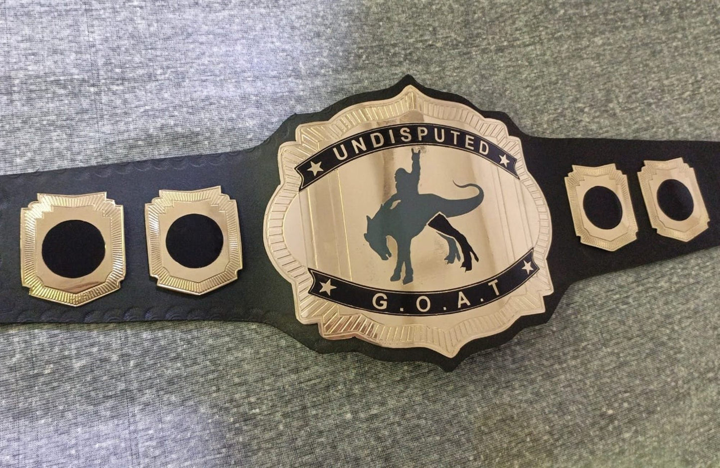 Custom Riding Dragon Championship Belt poshleathers-14b7