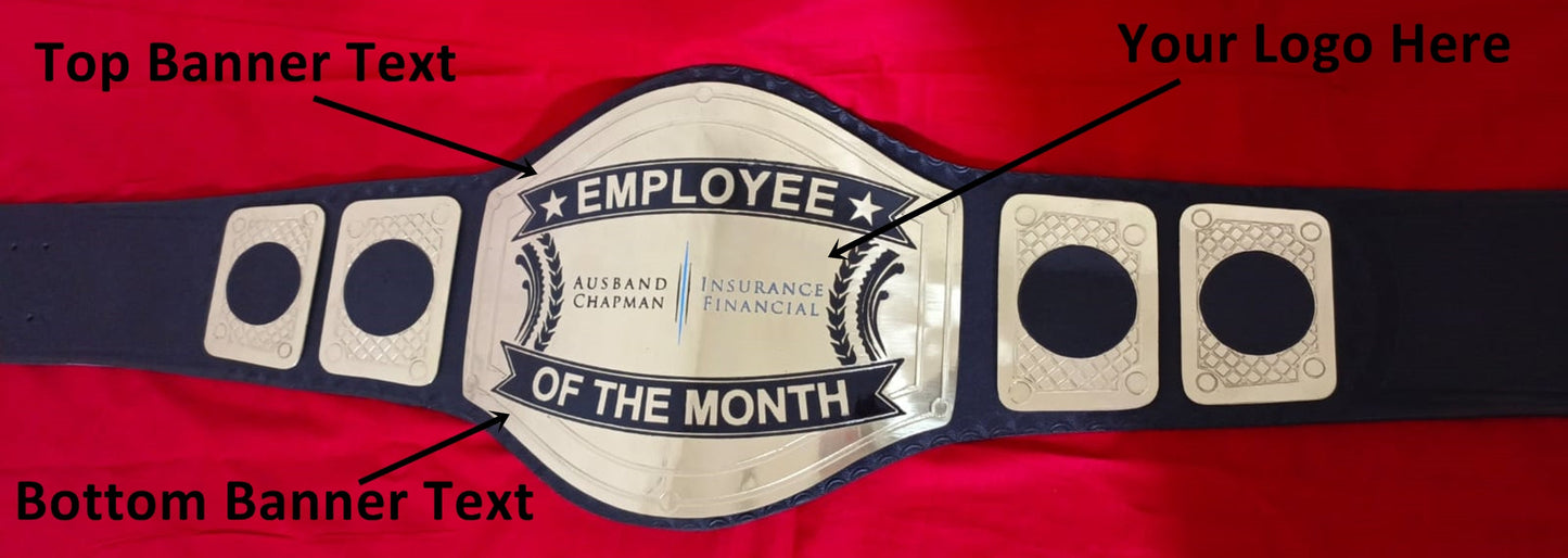 Custom Name and Ausband Champion Firm Logo Wrestling Championship Belt - Customize Wrestling Belts