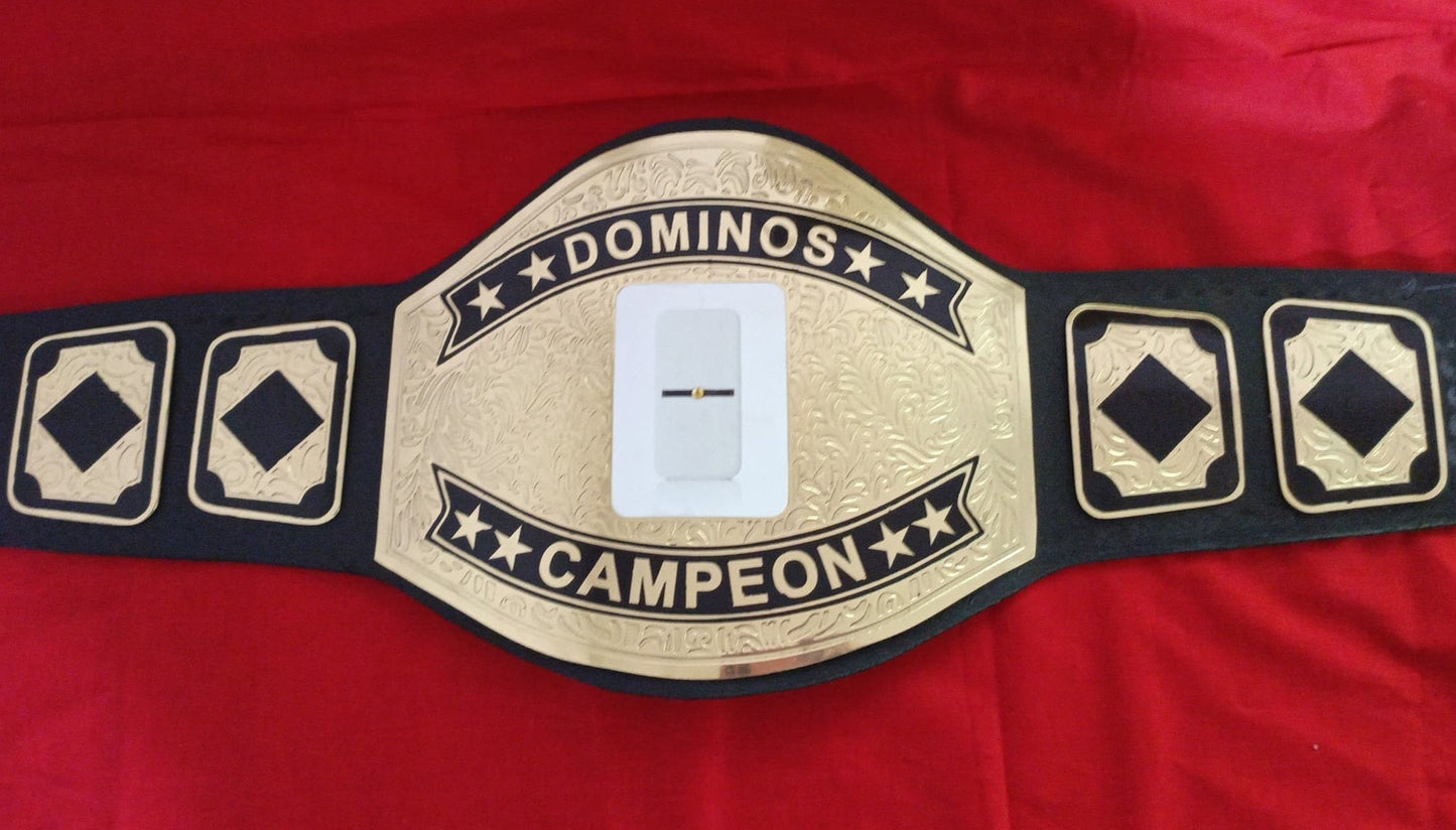 Custom Domino Wrestling Belt Logo Championship Belt Customize Wrestling Belts
