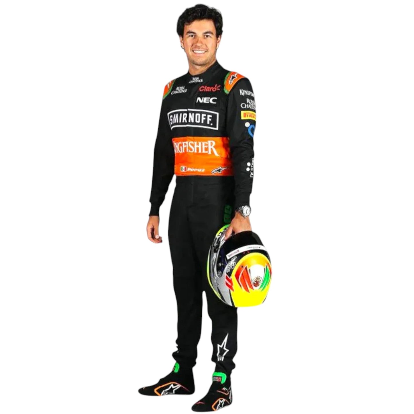 2015 Sergio Perez Force India F1 Race Suit Rustle Racewears