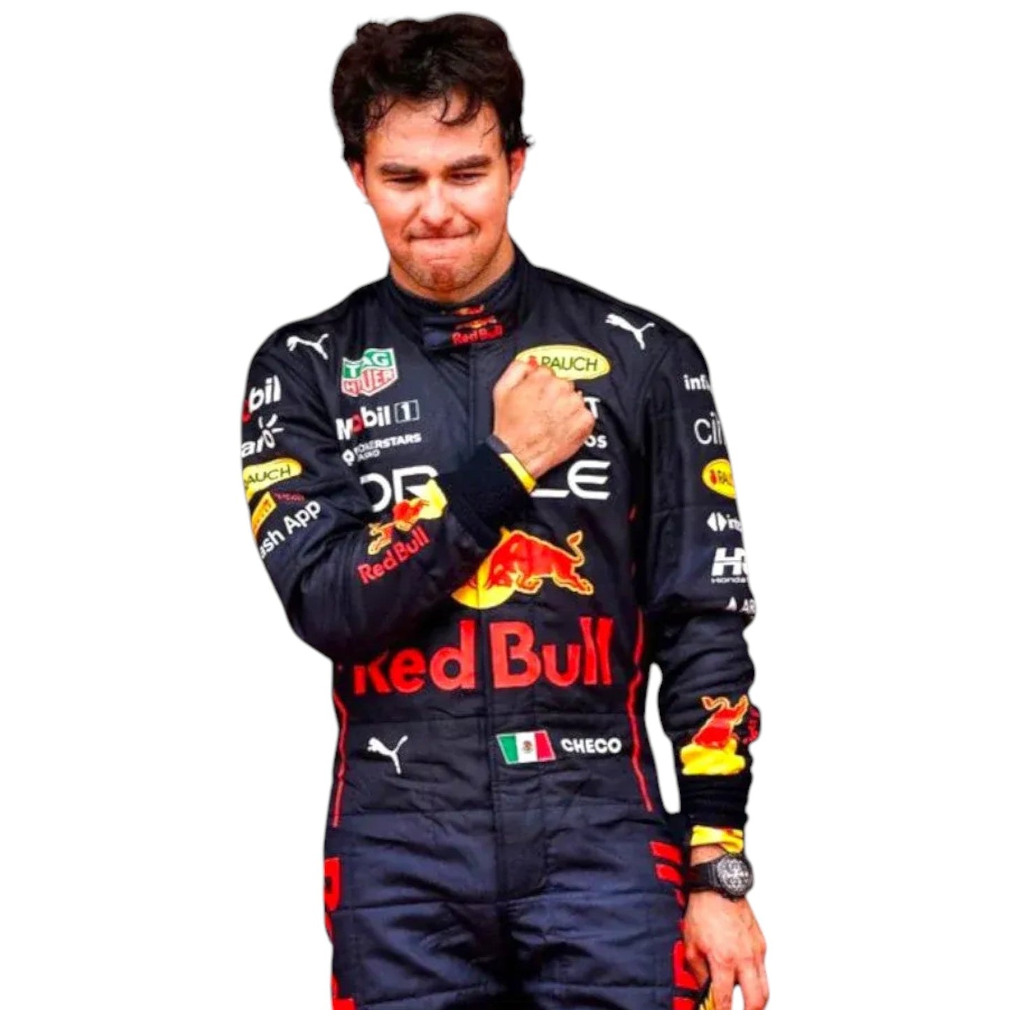 2022 Sergio Red Bull Racing F1 Suit Replica Ex Race Gear