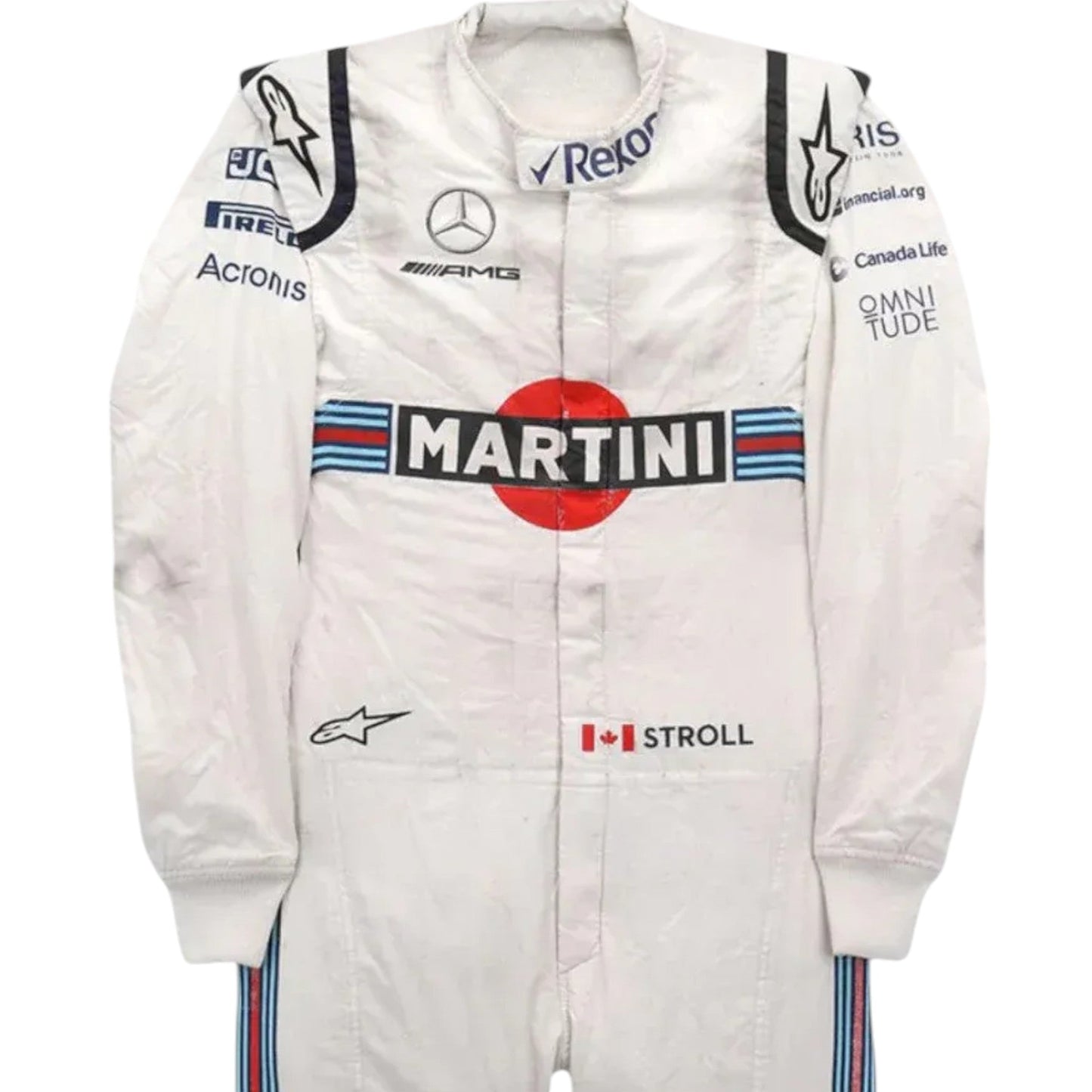2018 Lance Stroll Williams F1 Race Suit Rustle Racewears