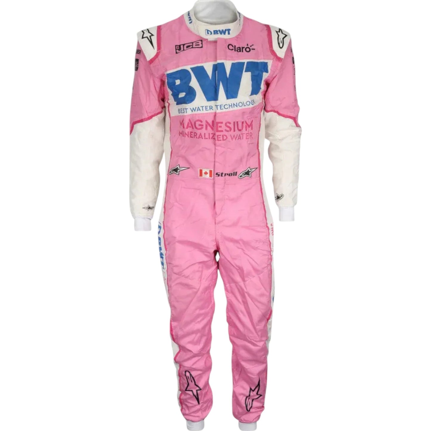 2020 Lance Stroll BWT Alpine F1 Team Racing Suit Replica Ex Race Gear