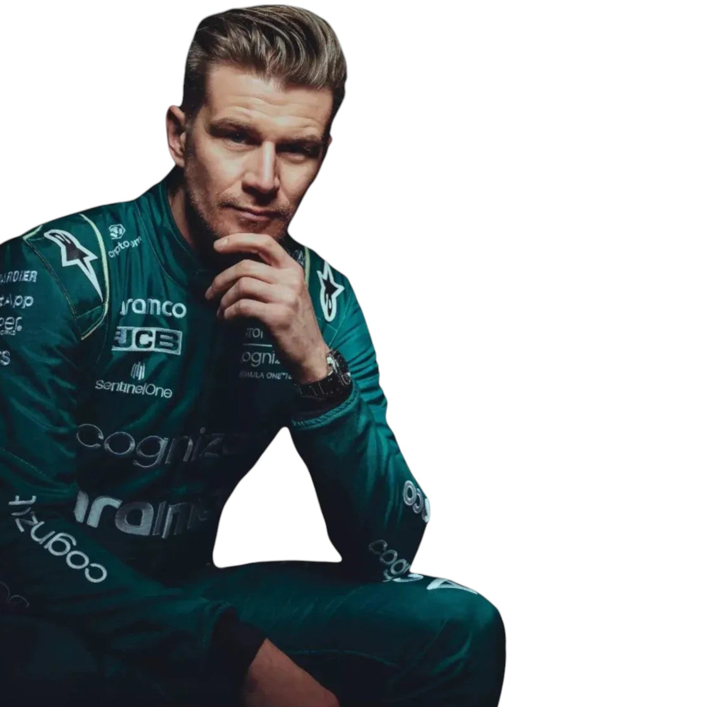 2022 Nico Hulkenberg F1 Team Aston Martin Race suit Ex Race Gear