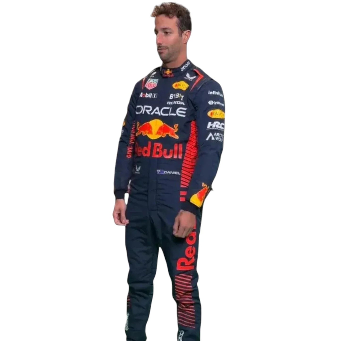 2023 Daniel Ricciardo Oracle Red Bull F1 Team Race Suit Ex Race Gear