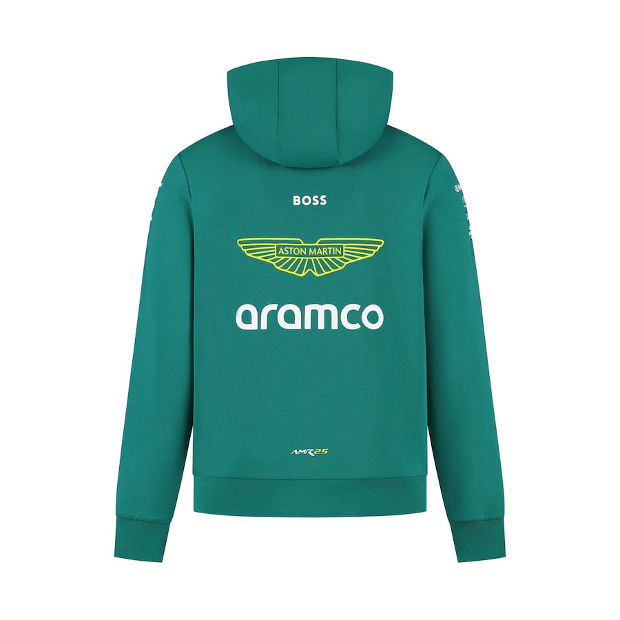 Aston Martin Aramco Cognizant F1 2025 Team Driver Hoodie Ex Race Gear