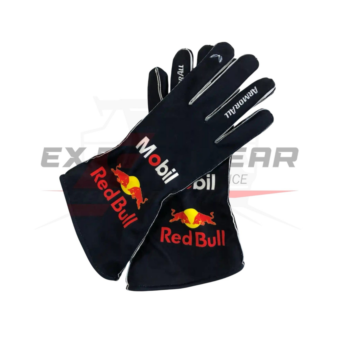 2025 Max Verstappen Red Bull F1 Race Gloves – Replica Driver Edition Ex Race Gear