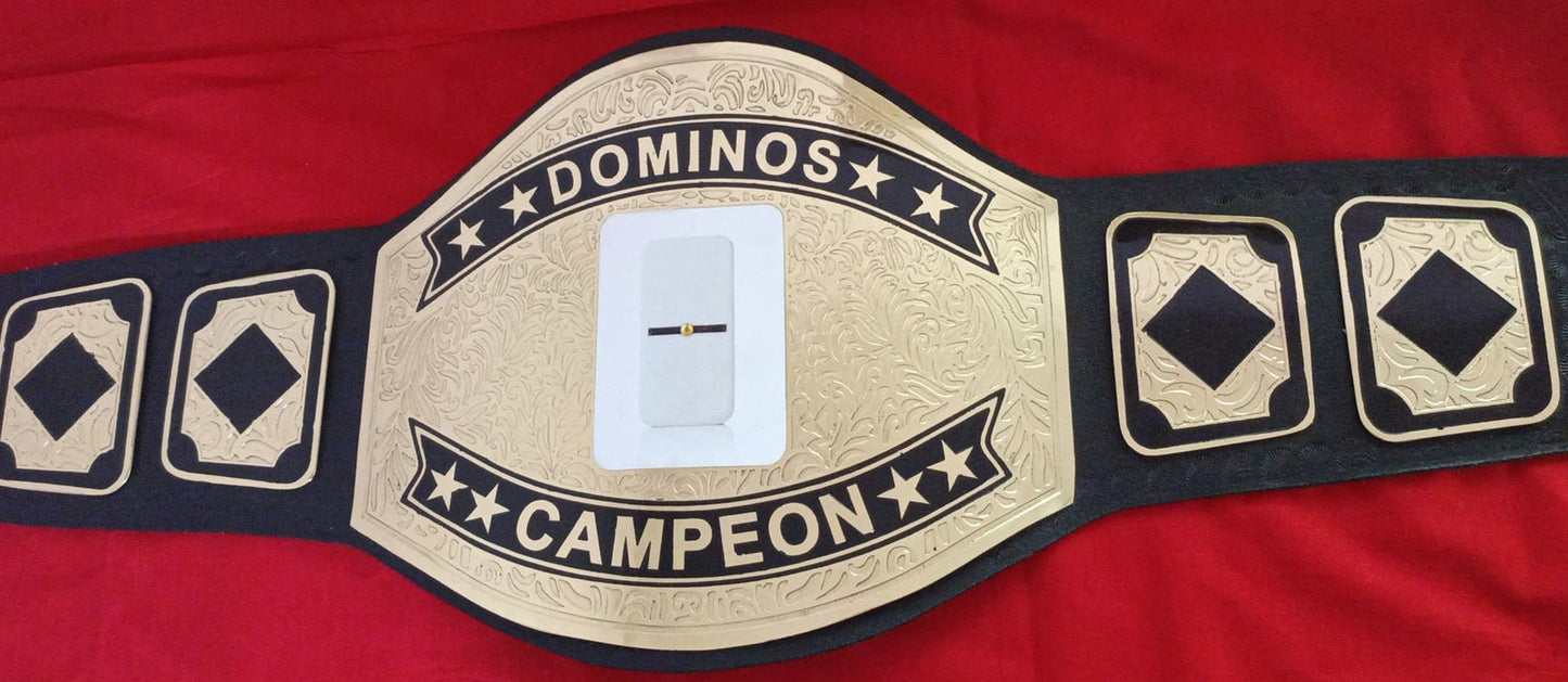 Custom Domino Wrestling Belt Logo Championship Belt Customize Wrestling Belts