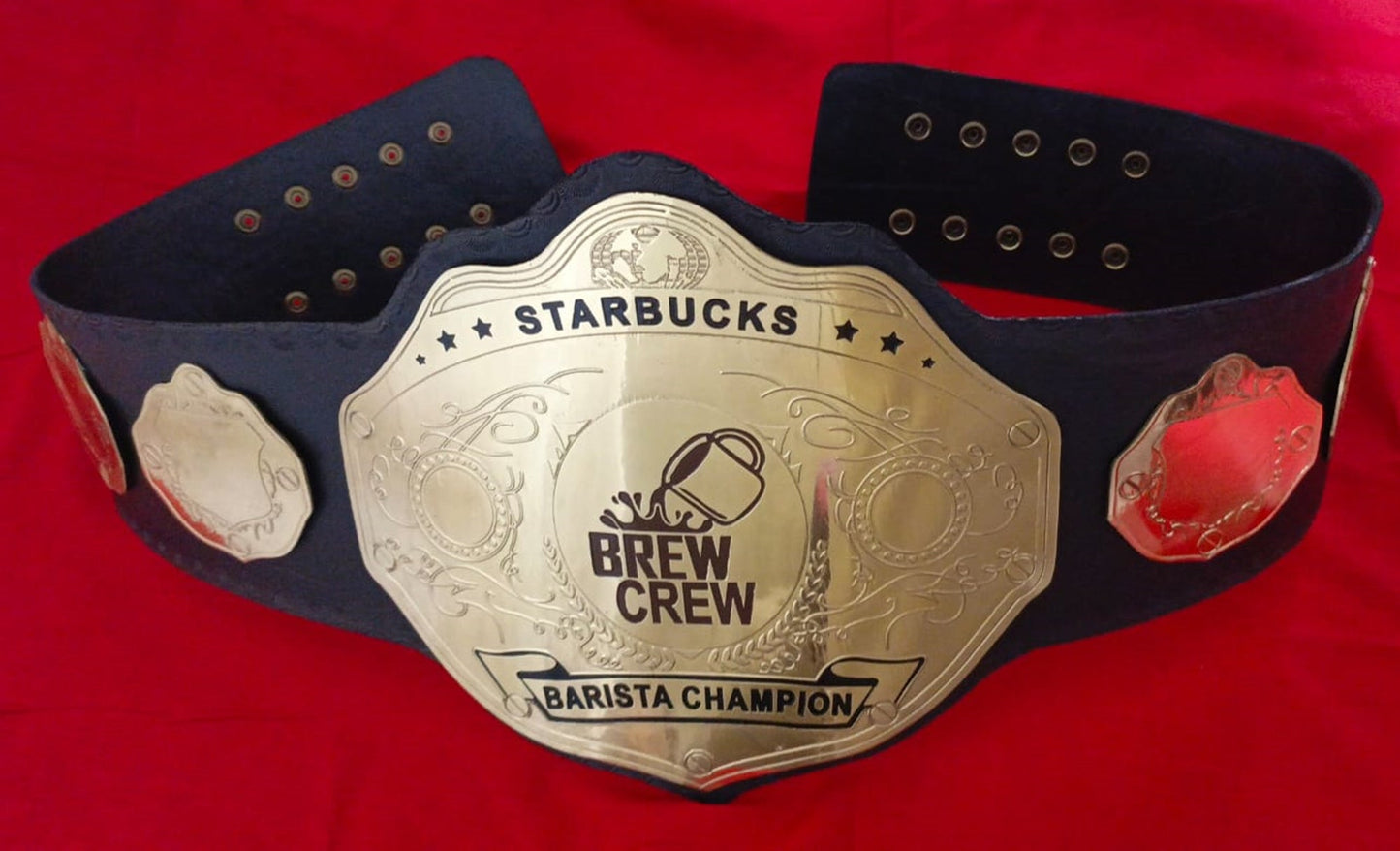 Custom Coffee Mug Wrestling Championship Belt poshleathers-14b7