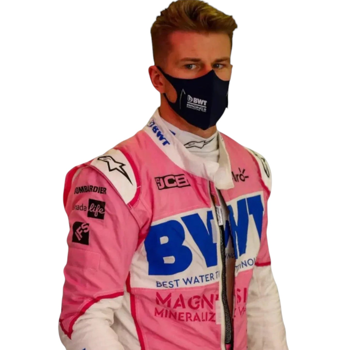 2021 Nico Hulkenberg BWT F1 Race Suit Ex Race Gear