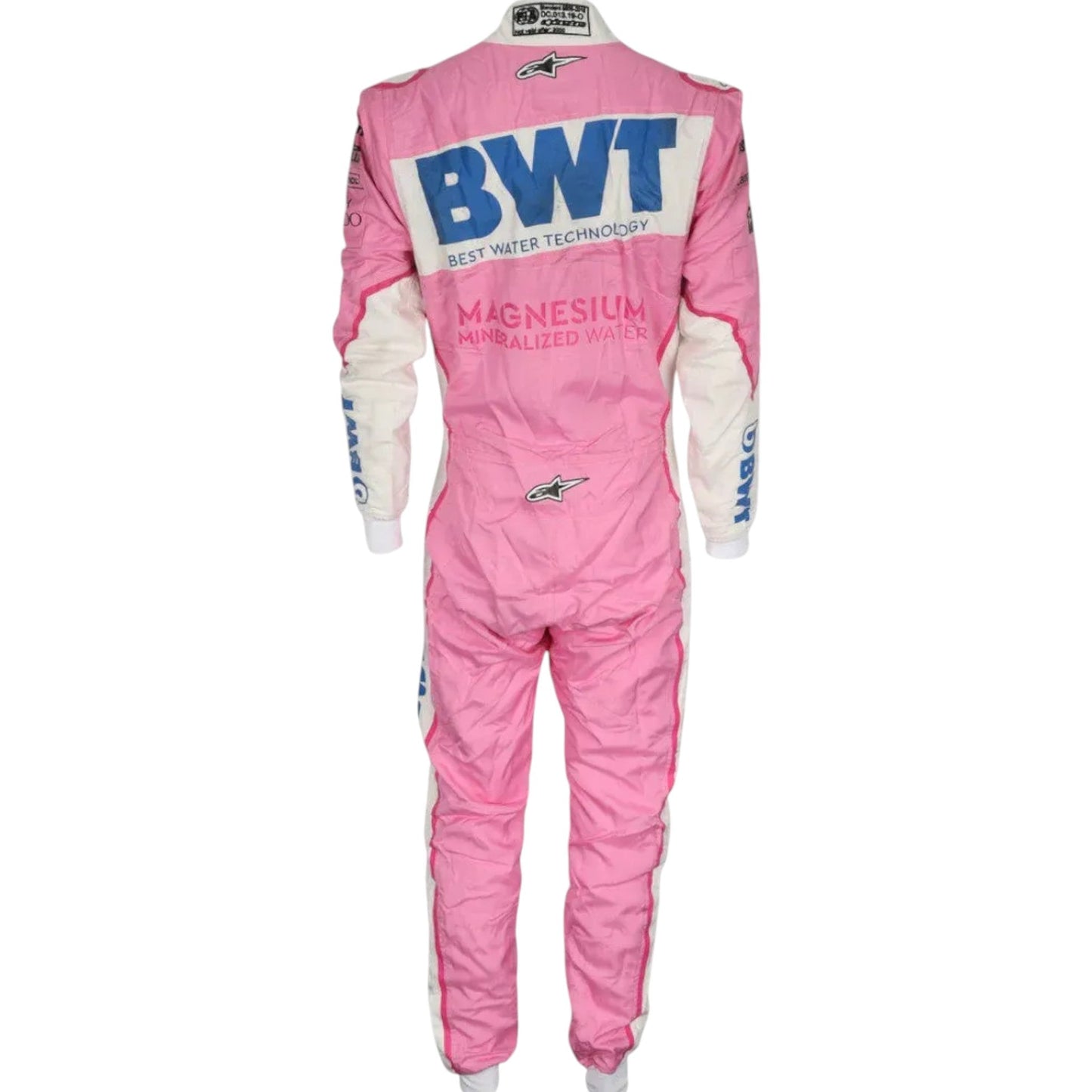2020 Lance Stroll BWT Alpine F1 Team Racing Suit Replica Ex Race Gear