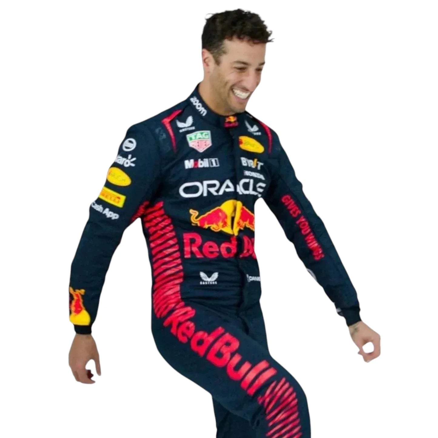 2023 Daniel Ricciardo Oracle Red Bull F1 Team Race Suit Ex Race Gear