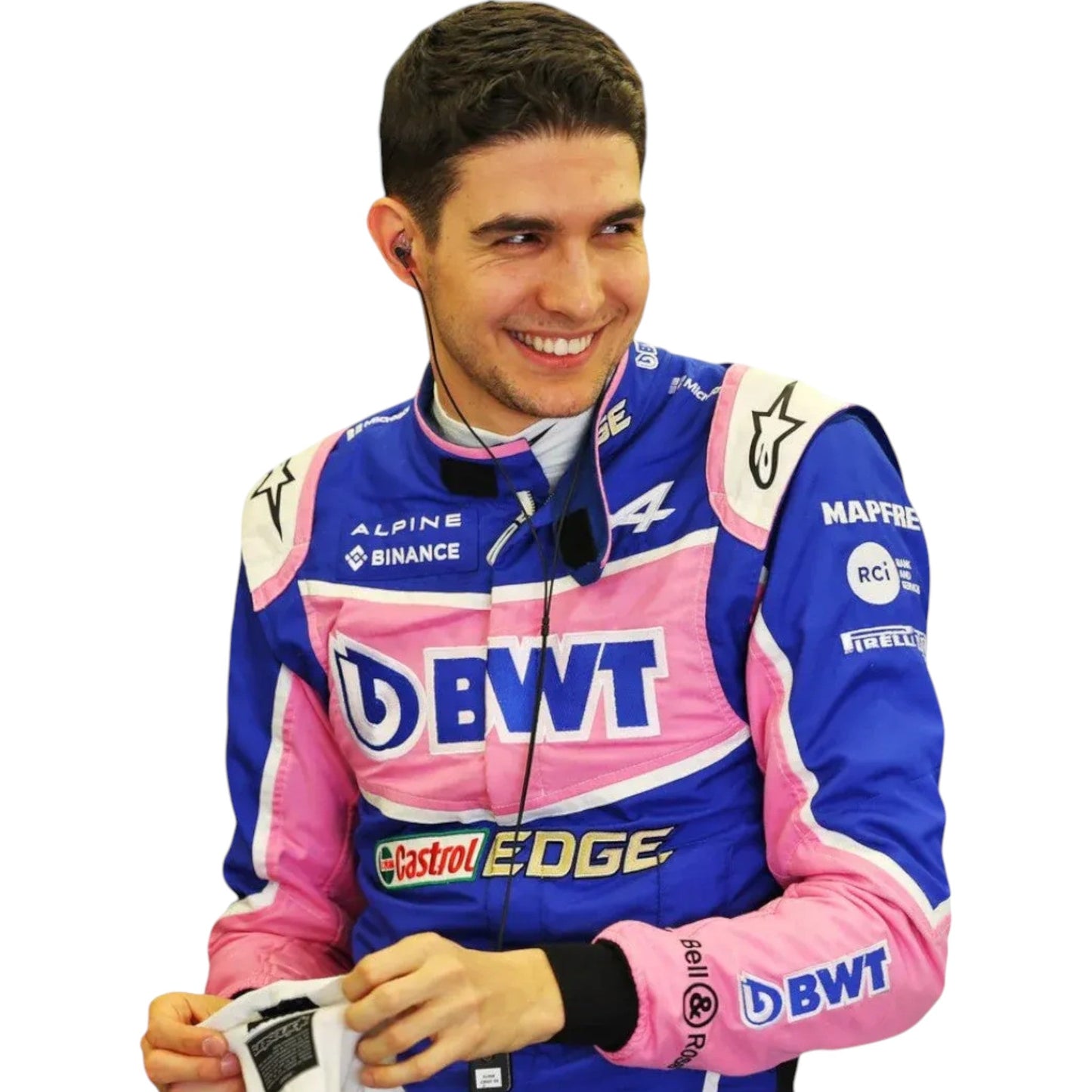 2022 Esteban Ocon BWT F1 Team Race Suit Ex Race Gear