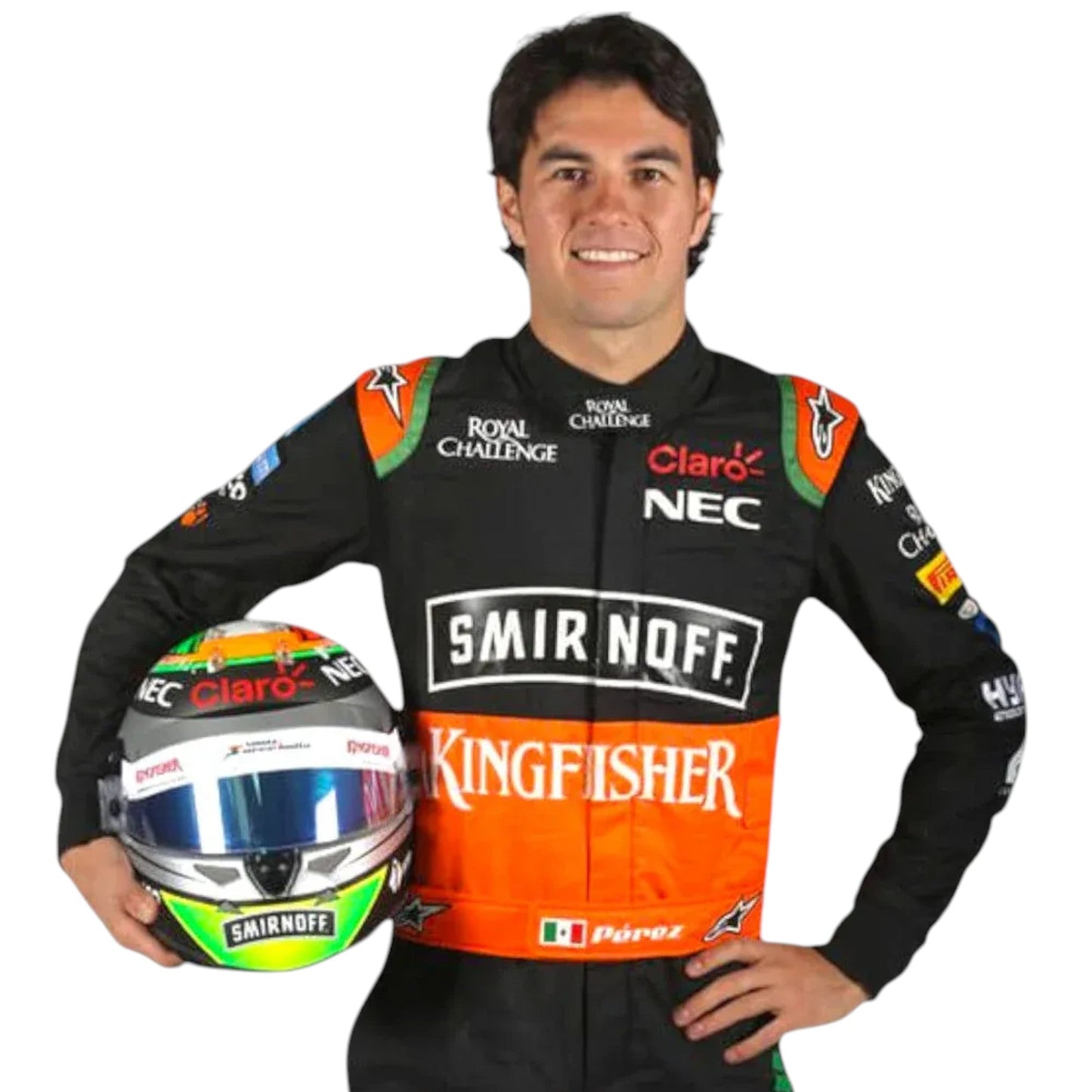 2015 Sergio Perez Force India F1 Race Suit Rustle Racewears