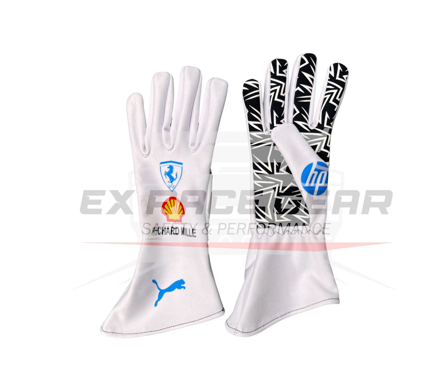 2025 Monaco GP Scuderia Ferrari Gloves – New Edition Ex Race Gear