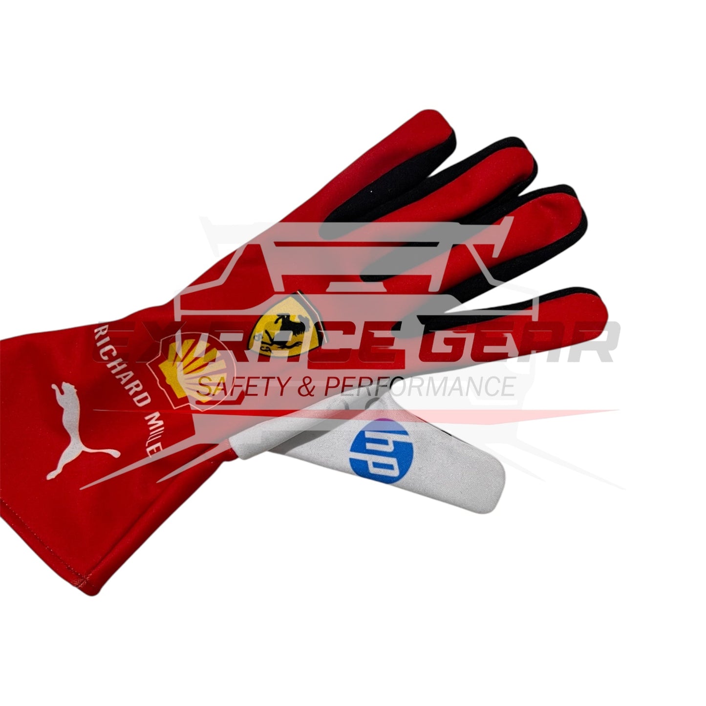 2025 F1 Scuderia Ferrari Gloves Ex Race Gear