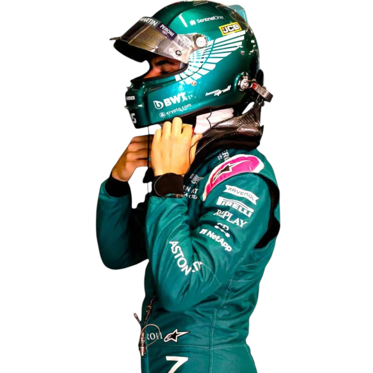 2021 Lance Stroll Aston Martin F1 Race Suit Ex Race Gear