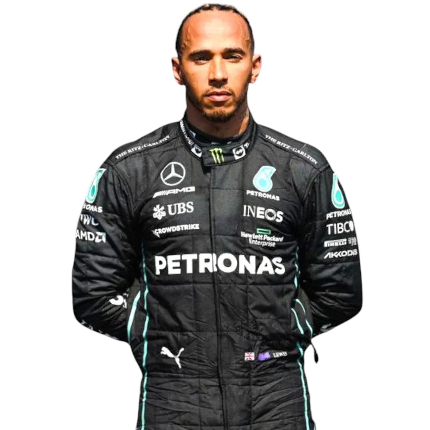 2019 Lewis Hamilton Petronas Mercedes-AMG F1 Race Suit Rustle Racewears